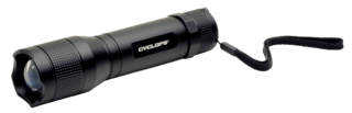 Cyclops TF800 800 lumens white led Tactical Flashlight features an aluminum housing